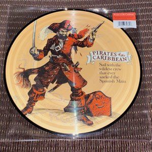 Pirates of the Caribbean collectible vinyl Picture Disc